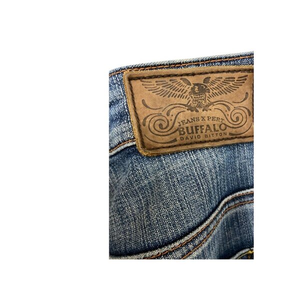 #3658 Buffalo  Game X Mens Blue denim cotton jeans size 36 - Picture 5 of 10